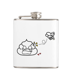 Flasques Coeur brisé Poop - Brootsch le PooPoo