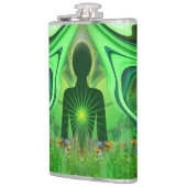 Flasques Coeur Chakra - Symbole des mondes cachés (Gauche)