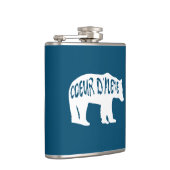 Flasques Coeur d'Alene Idaho Bear (Droite)