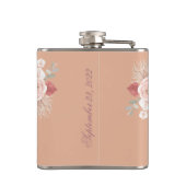 Flasques Coeur floral Boho (Dos)