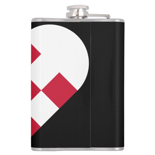 Flasques Coeur scandinave (Dos)