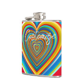 Flasques Coeur valentin multicolore Thunder_Cove (Gauche)