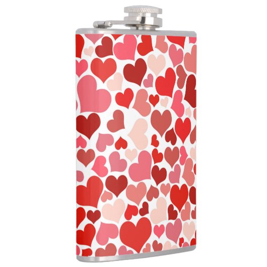 Flasques Coeurs multicolores Motif-20367 (Droite)