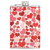 Flasques Coeurs multicolores Motif-20367 (Devant)