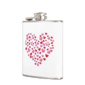 Flasques Coeurs Rouge Et Rose (Gauche)