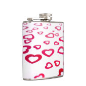 Flasques Coeurs rouges (Droite)