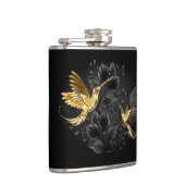 Flasques Colibri noir et or (Droite)