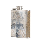 Flasques Collage de dentelle I (Gauche)