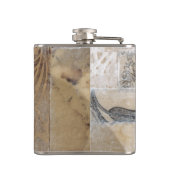 Flasques Collage de dentelle I (Dos)