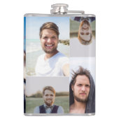 Flasques Collage photo Mettez votre visage sur un (Dos)