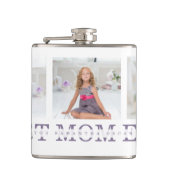 Flasques Collage Photo Purple Best Mom Ever Cadeau (Devant)