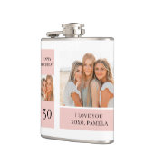 Flasques Collage photos amies | Joyeux cadeau d'anniversair (Gauche)