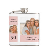 Flasques Collage photos amies | Joyeux cadeau d'anniversair (Devant)