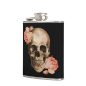 Flasques Collage vintage de crâne de Rosa (Gauche)