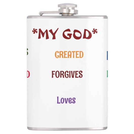 Flasques Collection God Designed Me (Devant)