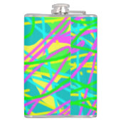 Flasques Color My Dreams Scribble Motif Expressive Artsy (Dos)