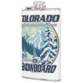 Flasques Colorado pour faire du snowboard (Gauche)