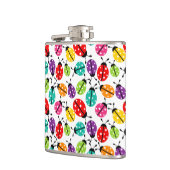 Flasques Coloré mignon Lady Bug Motif sans joint (Gauche)