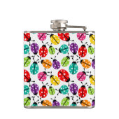 Flasques Coloré mignon Lady Bug Motif sans joint (Dos)
