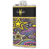 Flasques Coloré Motif cosmique Twinkle dans un design dynam (Gauche)