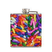 Flasques Colorful Candy Sprinkles Quirky (Dos)