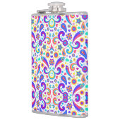 Flasques Colorful flask with a vibrant pattern (Gauche)