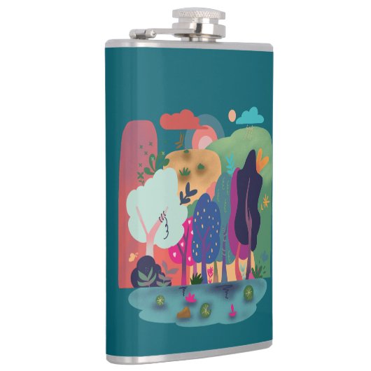 Flasques Colorful Forest Landscape (Droite)