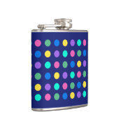 Flasques Colorful Geometric Dots Drinkware Design -  (Droite)
