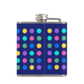 Flasques Colorful Geometric Dots Drinkware Design - (Dos)