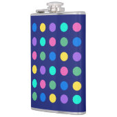 Flasques Colorful Geometric Dots Drinkware Design - (Gauche)