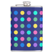 Flasques Colorful Geometric Dots Drinkware Design - (Devant)