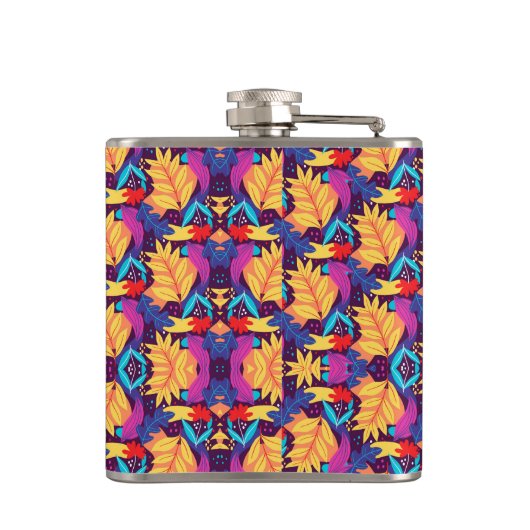 Flasques Colourful genetic pattern (Dos)