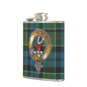 Flasques Colquhoun Tartan & Badge (Gauche)