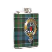 Flasques Colquhoun Tartan & Badge (Droite)