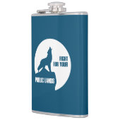 Flasques Combattre Pour Votre Loup De Terres Publiques (Gauche)