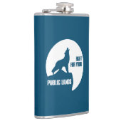 Flasques Combattre Pour Votre Loup De Terres Publiques (Droite)