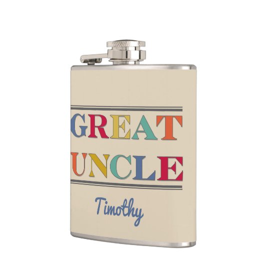 Flasques Commémoration du Grand Oncle (Gauche)