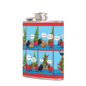 Flasques Comment décorer une bande dessinée d'arbre de Noël (Gauche)