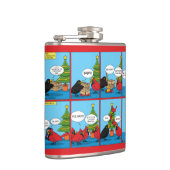 Flasques Comment décorer une bande dessinée d'arbre de Noël (Droite)
