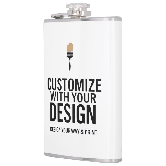 Flasques Company Branded Custom Minimalist Personalized   (Gauche)