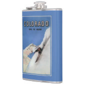 Flasques Complète la nation - affiche promotionnelle de ski (Gauche)