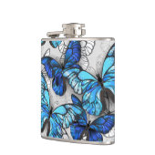 Flasques Composition des White and Blue Butterflies (Gauche)