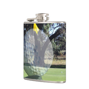 Flasques Composition Du Jeu De Golf, Fiole De Hanche Emball