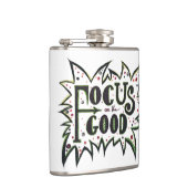 Flasques Concentrez-vous sur le BON ! Citation illustrée in (Droite)