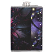 Flasques Conception Abstraite des fleurs fractales. (Dos)