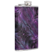 Flasques Conception Abstraite violet violet bleu noir (Droite)