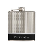 Flasques Conception argentée multi chique de bande (Devant)