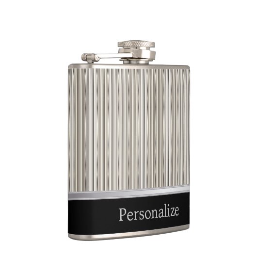 Flasques Conception argentée multi chique de bande (Droite)