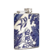 Flasques Conception bleue Oriental de motif de plat de la (Droite)