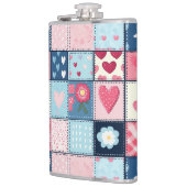 Flasques Conception Charming Cute Patchwork (Gauche)